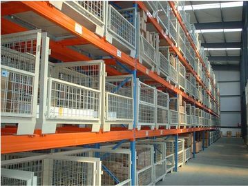 Durable  Metal heavy duty selective pallet rack with Multi - Level shelves