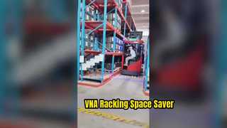 Armazenamento de alta densidade com soluções de racking VNA