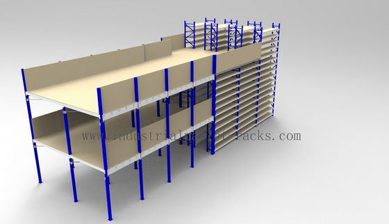 Comprar Maximize o espaço do armazém com o piso de aço combinado com o sistema de prateleiras. Fabricação em linha