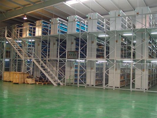 comprar Sistema de Mezanino Personalizado de Três Andares: Maximize o Espaço do Armazém com Armazenamento Vertical Fabricação em linha