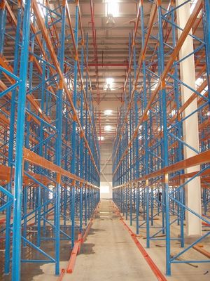 comprar Lamine os sistemas estreitos de aço do racking do corredor para o fluxo da caixa, 1500kg Fabricação em linha