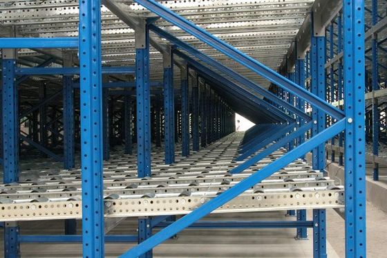 comprar cremalheiras industriais ajustáveis do fluxo de gravidade do armazenamento, shelving longo do período Fabricação em linha