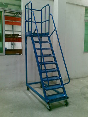 comprar equipamentos industriais de escalada altos da escada da colheita manual com roda móvel Fabricação em linha