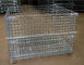 Equipamento dobrável do transporte de materiais do armazenamento Cage1200 X 800mm da rede de arame