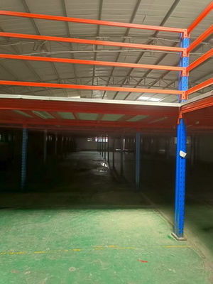 Plataformas Industriais Mezanino em Aço Multi-nível para Cargas Pesadas/Médias nas Cores Azul e Laranja